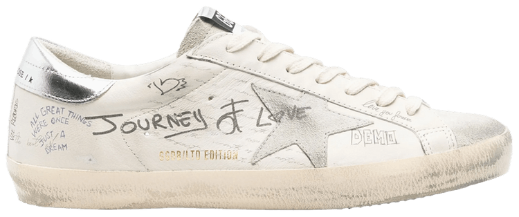 Golden ｜SNEAKERS (GMF00101 F006889 10273) Golden Goose Super Star White Ice Silver Men's - GMF00101