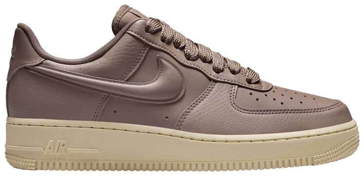 Nike Wmns Air Force 1 07 Mink Brown Puffy Swoosh