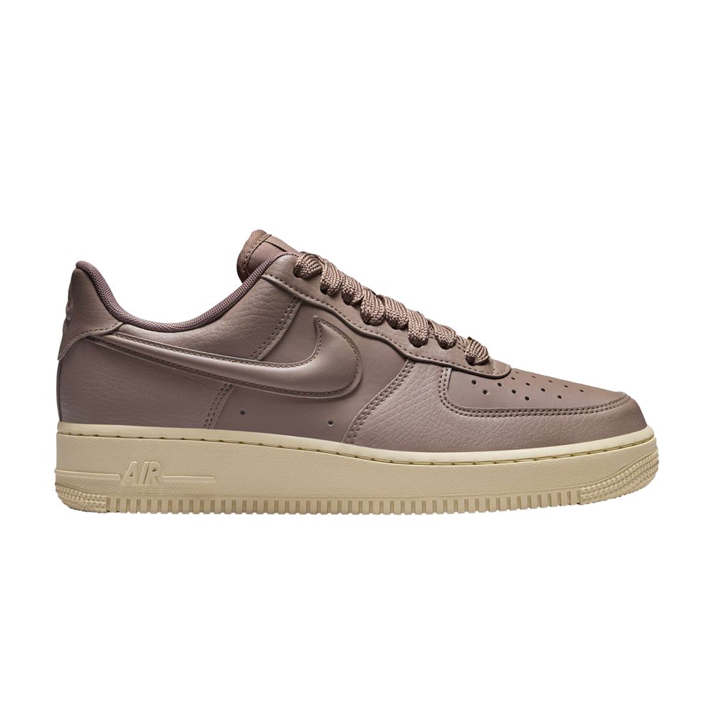 Pre-owned Nike Wmns Air Force 1 '07 'mink Brown Puffy Swoosh' | Women's Size 9.5