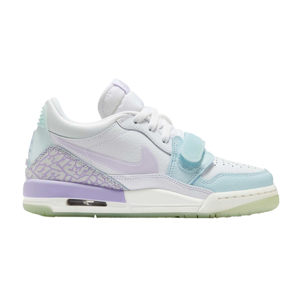 Pre-owned Air Jordan Jordan Legacy 312 Low Gs 'hydrangeas Glacier Blue' | White | Kid's Size 6