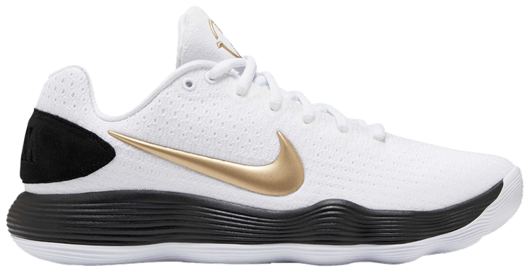 Nike Hyperdunk 2017 Low EP White Metallic Gold Black