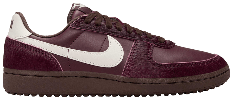 Nike Wmns Field General 82 Burgundy Crush Pony Hair