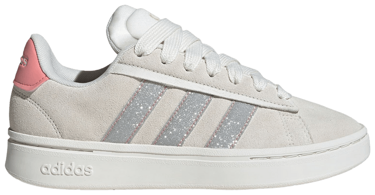 Adidas Wmns Grand Court Alpha Off White Pink Spark