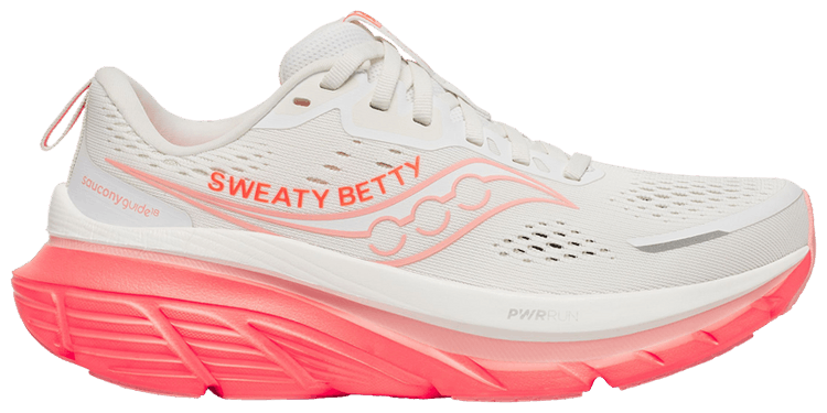 Sweaty Betty x Saucony Wmns Guide 18 White Fluoro