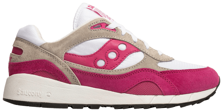 Saucony Shadow 6000 White Pink