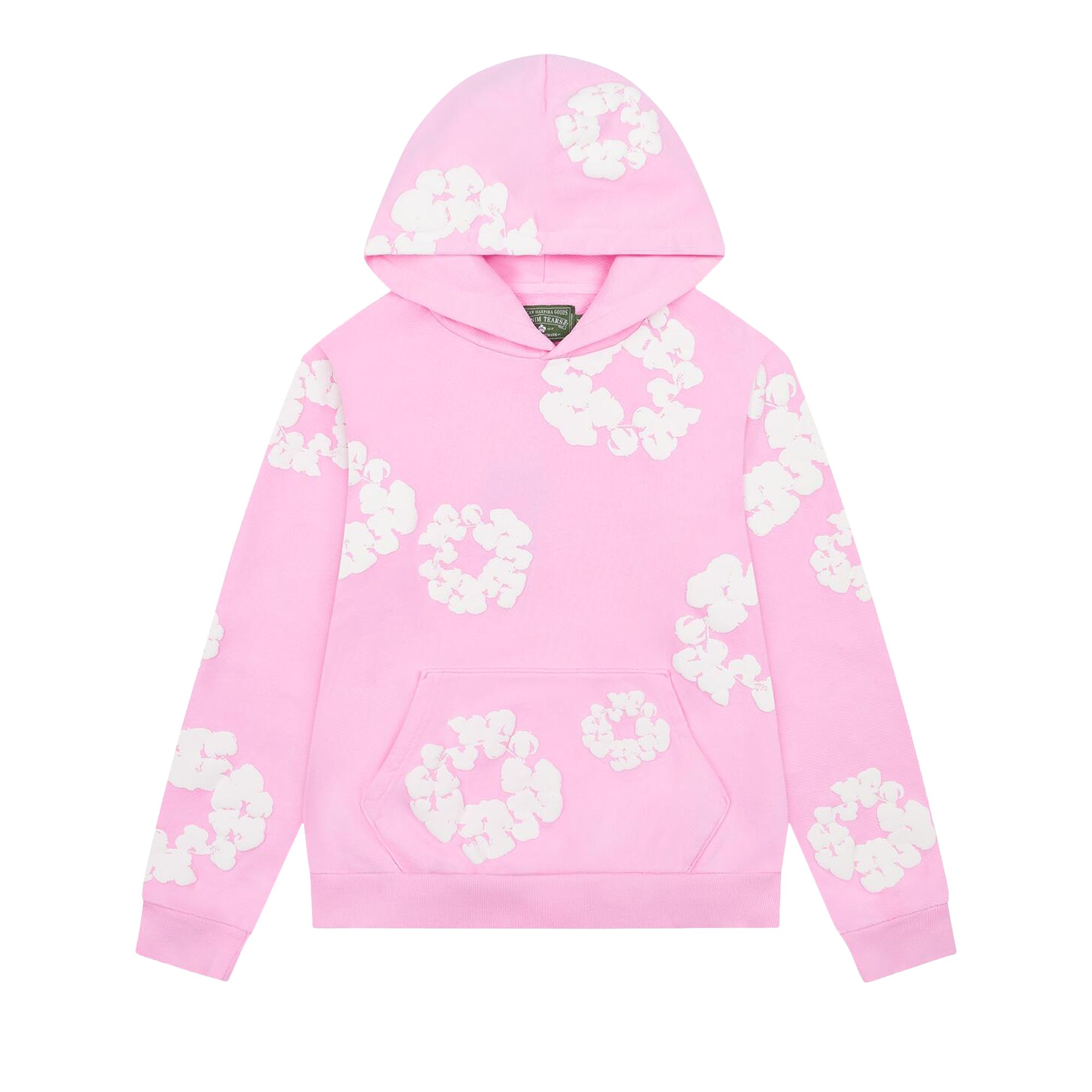 Pre-owned Denim Tears The Cotton Wreath Sweatshirt 'powder Pink' | Men's Size Xs