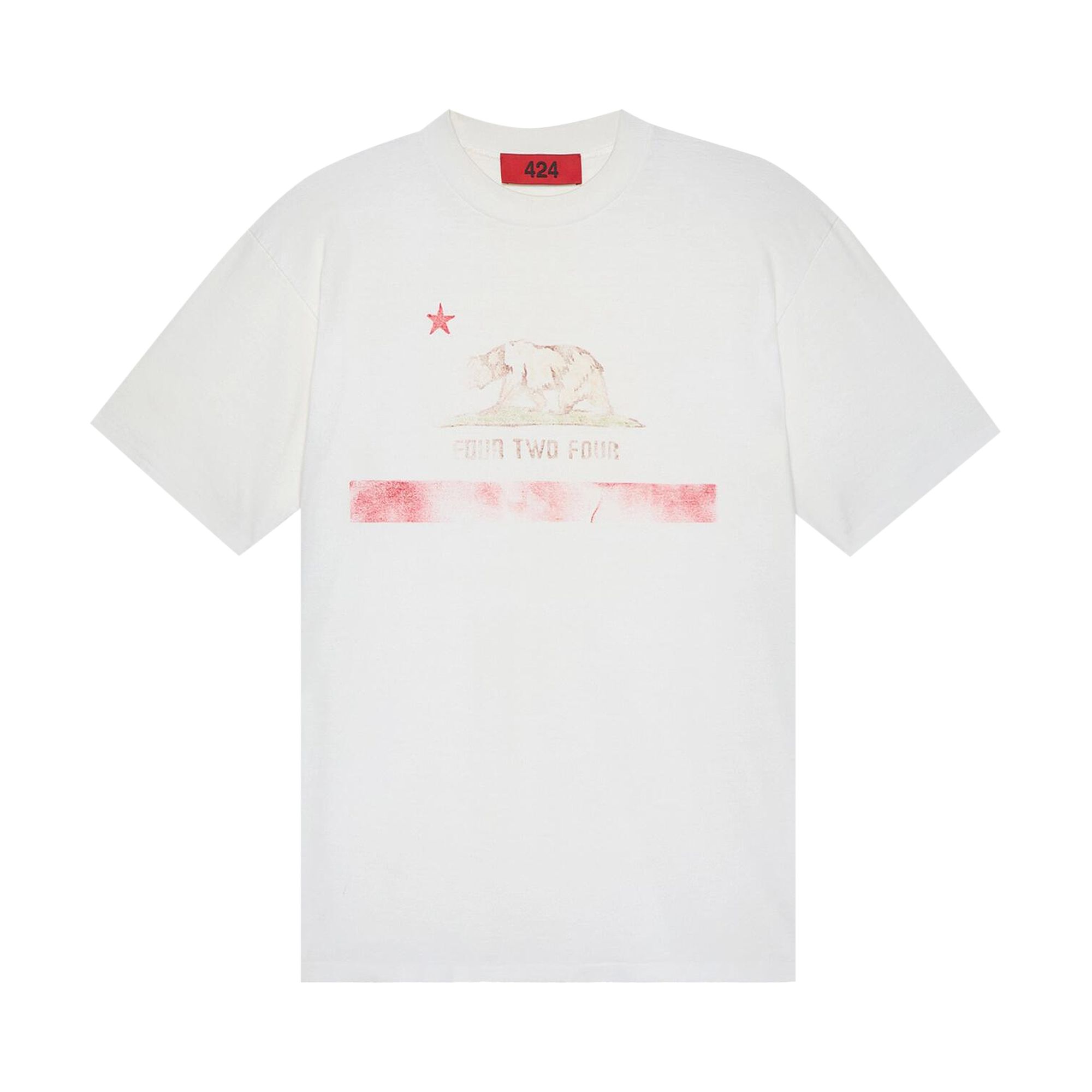 Pre-owned 424 Cali T-shirt 'white' | Men's Size Xl