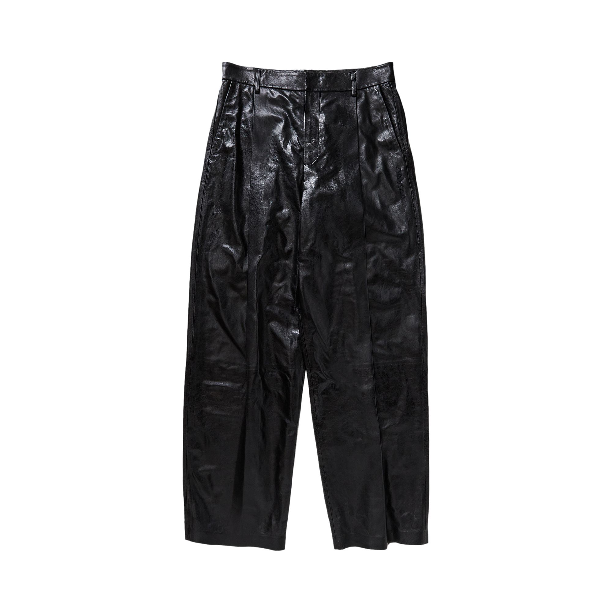 Pre-owned Marni Light Nappa Trousers 'black' | Men's Size 50