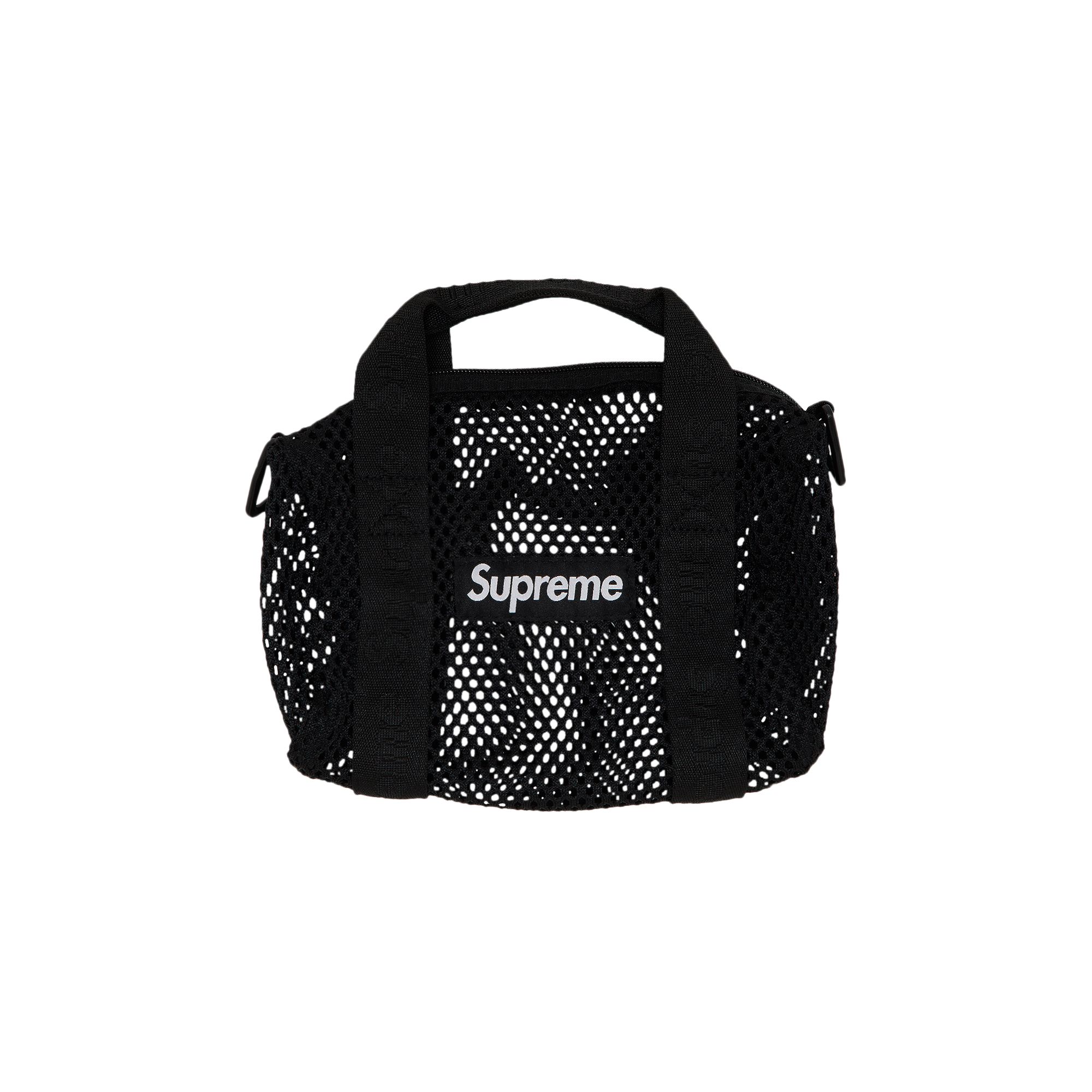 Pre-owned Supreme Mesh Mini Duffle Bag 'black' | Men's Size Onesize