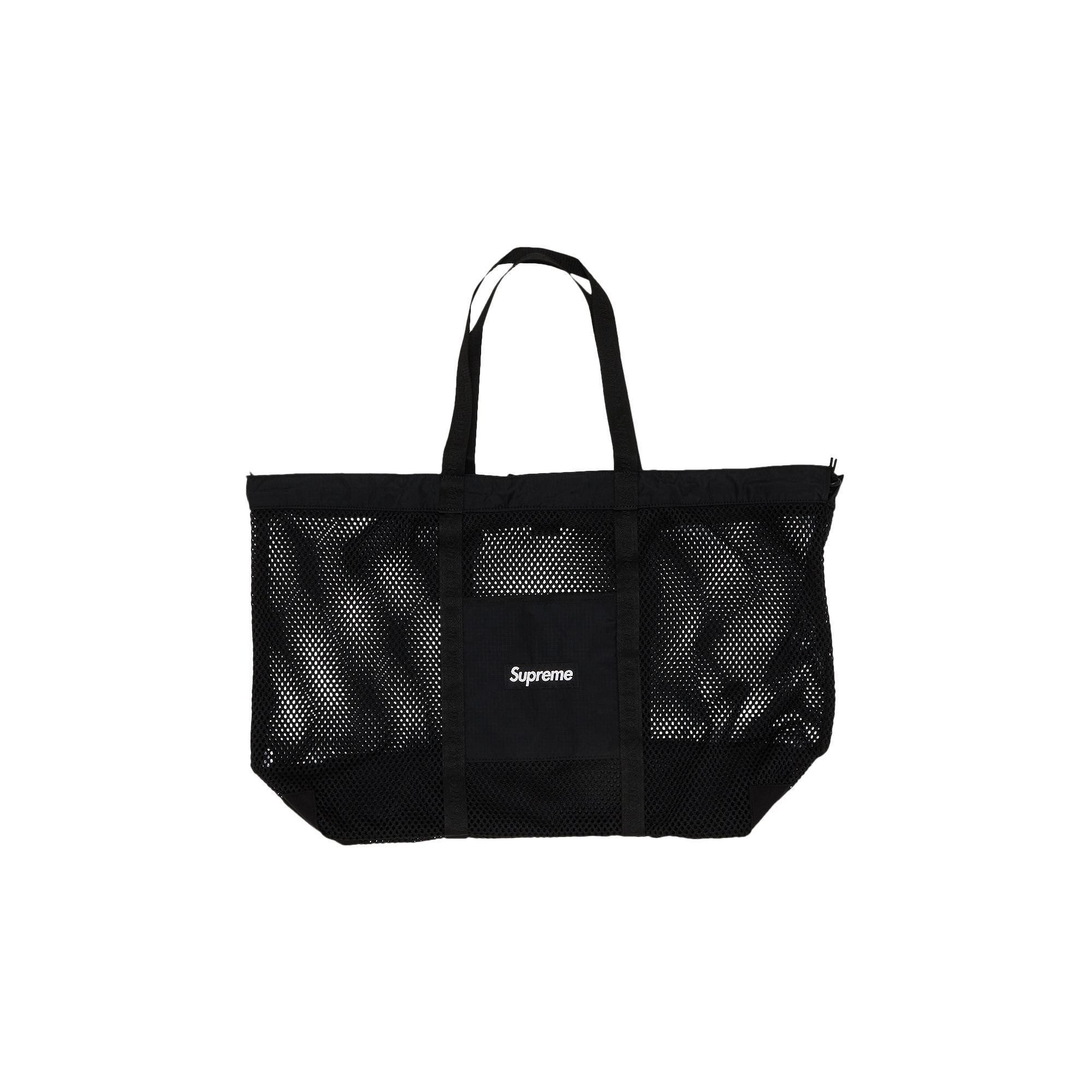 Pre-owned Supreme Mesh Tote Bag 'black' | Men's Size Onesize