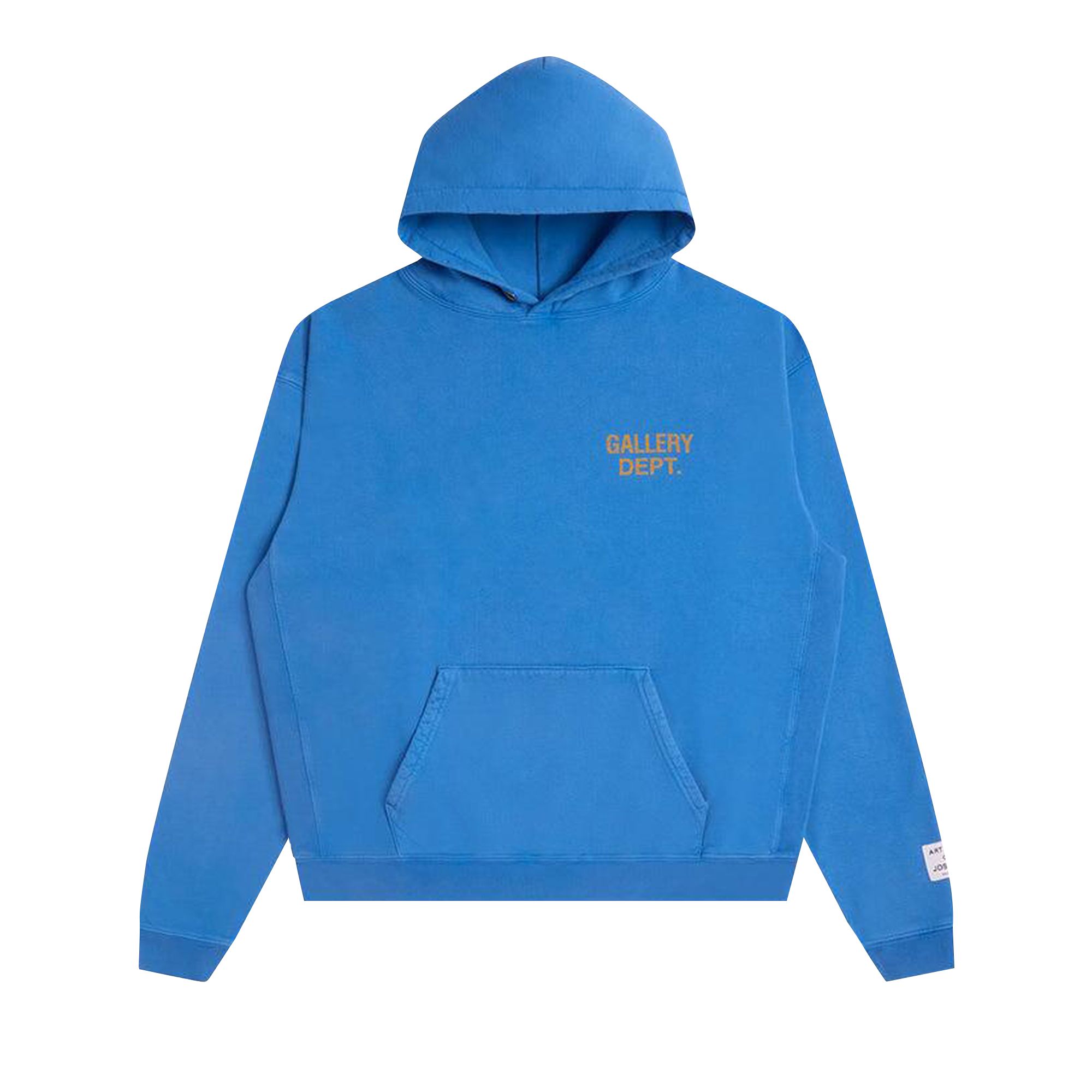 Pre-owned Gallery Dept. 90s Gd Logo Hoodie 'royal' | Blue | Men's Size M