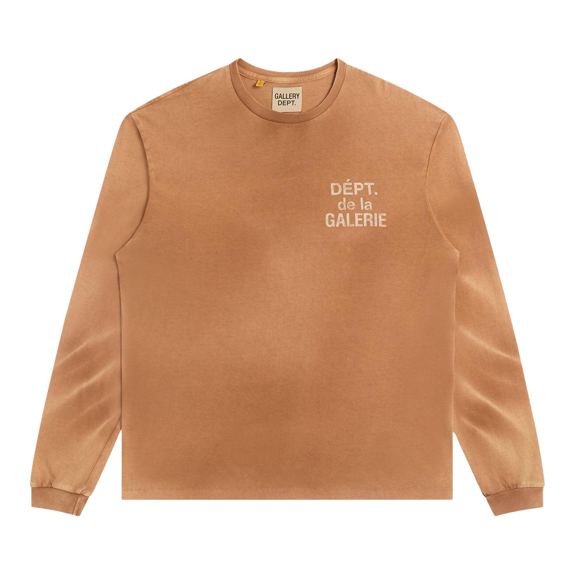Pre-owned Gallery Dept. French Long-sleeve Tee 'cocoa' | Brown | Men's Size L