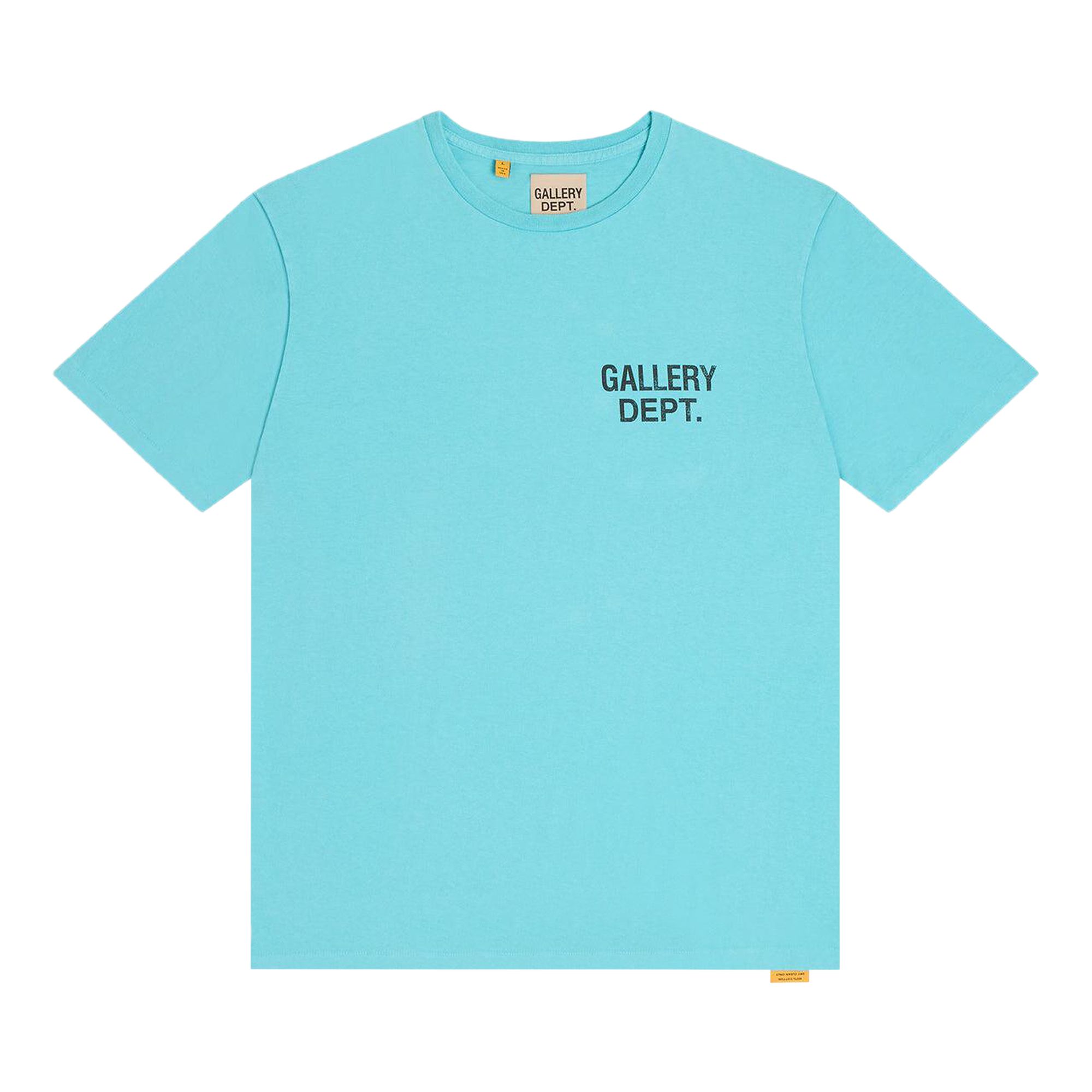 Pre-owned Gallery Dept. Vintage Souvenir Tee 'light Teal' | Blue | Men's Size L
