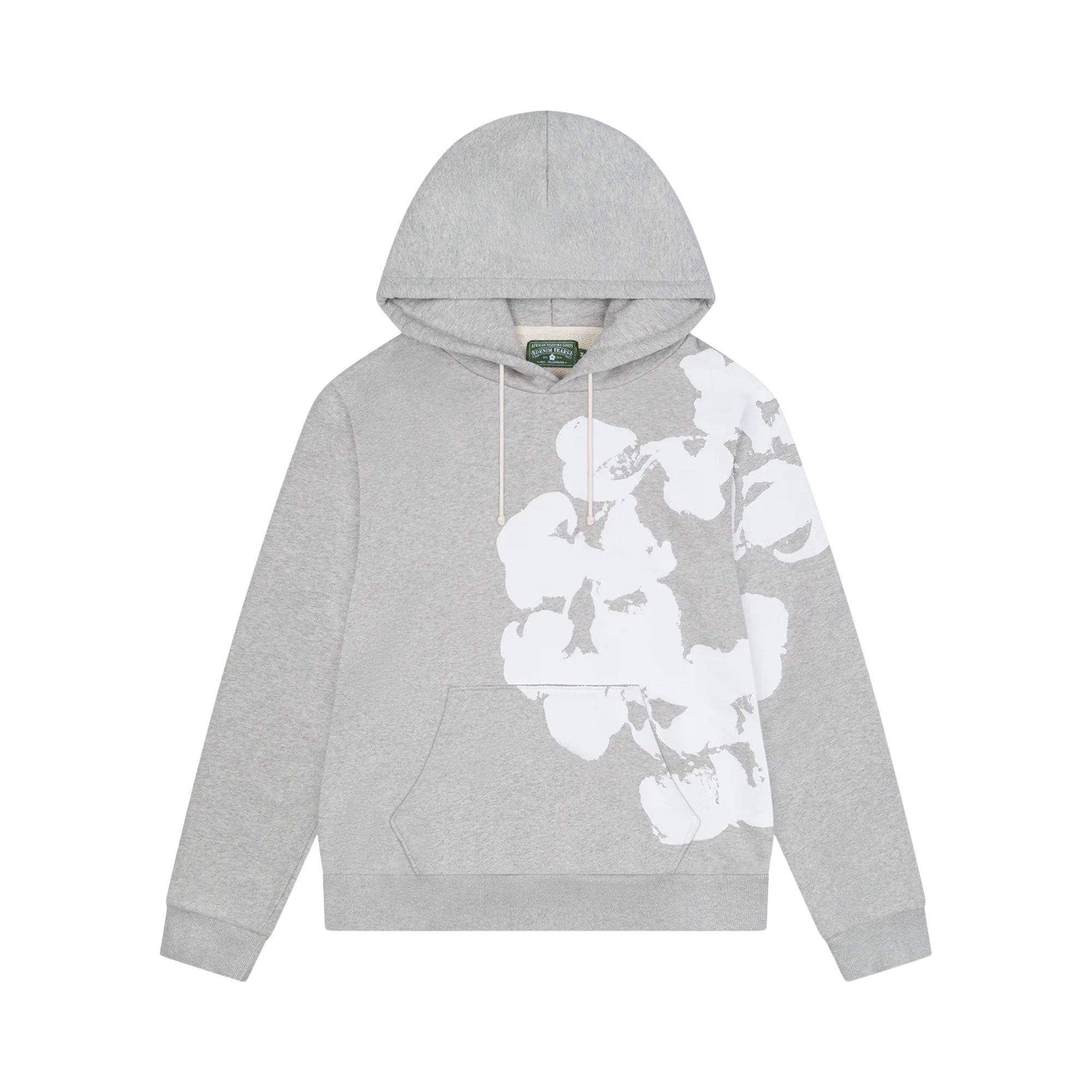 Pre-owned Denim Tears Big Cotton Wreath Sweatshirt 'grey' | Men's Size Xxl