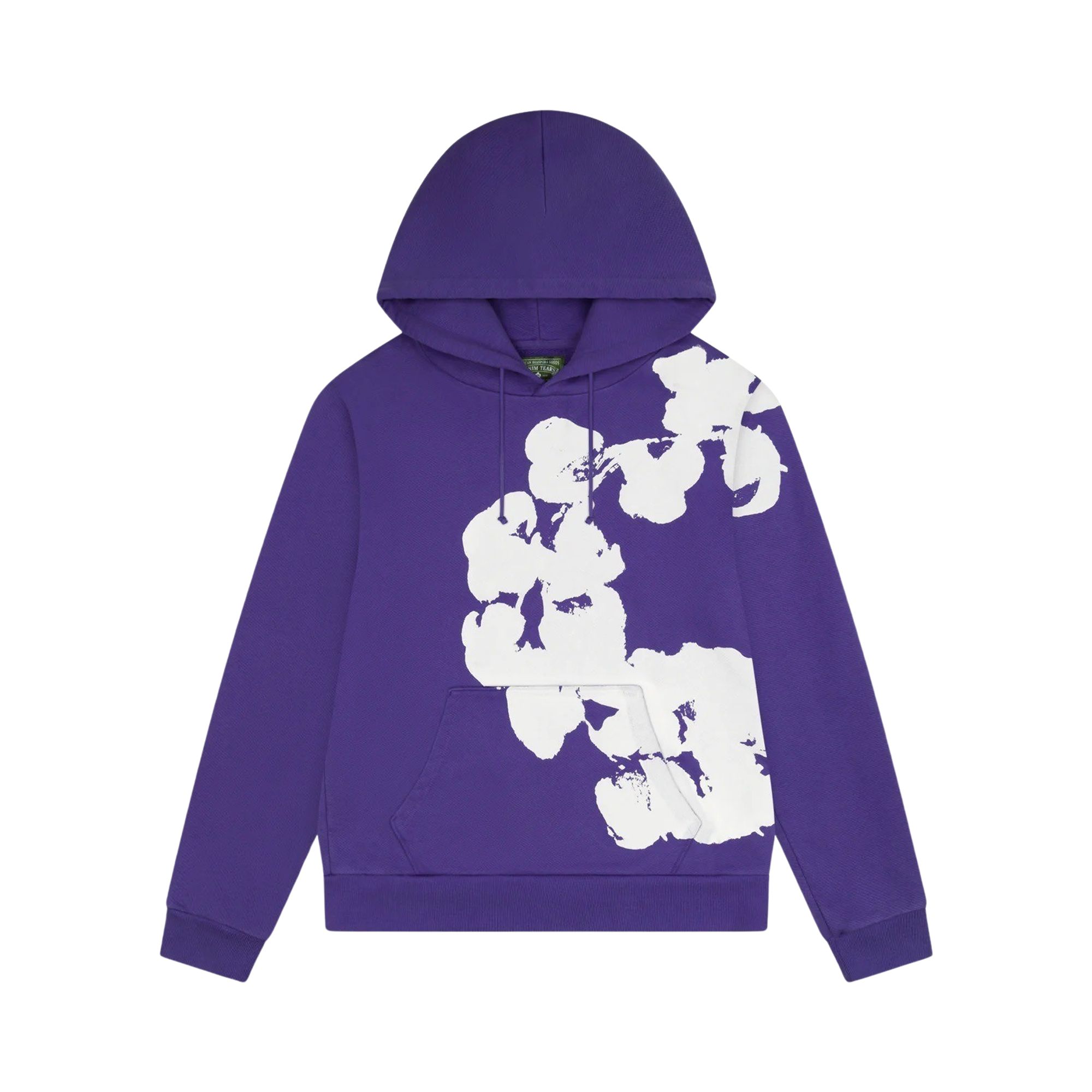 Pre-owned Denim Tears Big Cotton Wreath Sweatshirt 'purple' | Men's Size Xxl