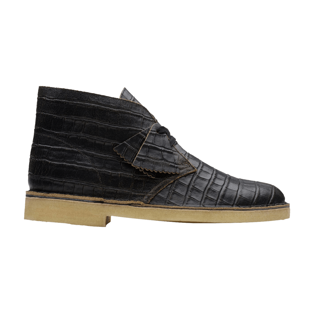 Buy Clarks Desert Boot Black Crocodile Distress 261 79165 GOAT Buy Clarks Desert Boot Black Crocodile Distress 261 79165 GOAT