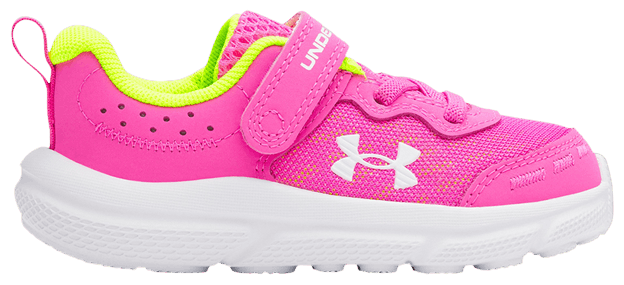 Under Armour Assert 10 AC TD Rebel Pink High Vis Yellow