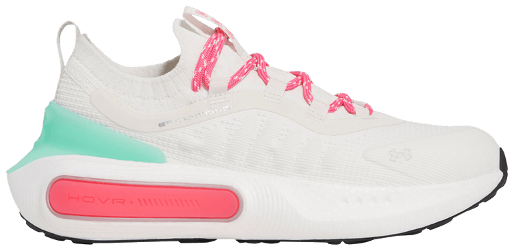 Under Armour Wmns HOVR Phantom 4 White Quartz Green Pink