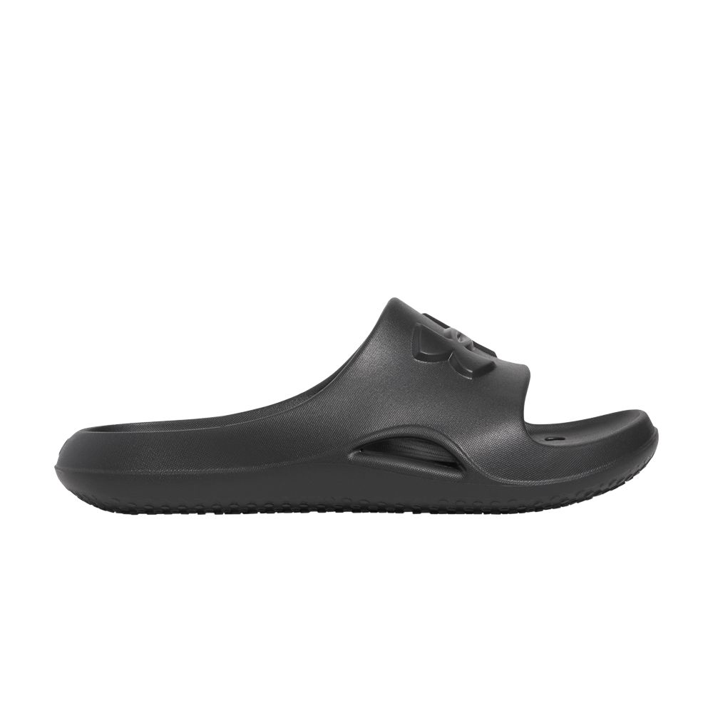 Pre-owned Under Armour Wmns Locker 5 Slide 'black' | Women's Size 8