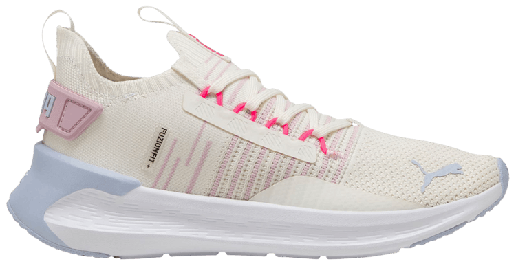 Puma Wmns Softride Symmetry Fuzion Warm White Rose Mauve