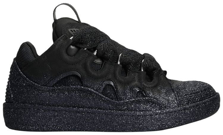 Lanvin Wmns Curb Sneakers Black Glitter