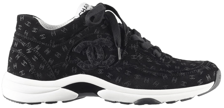 Chanel Sneaker Allover CC   Black