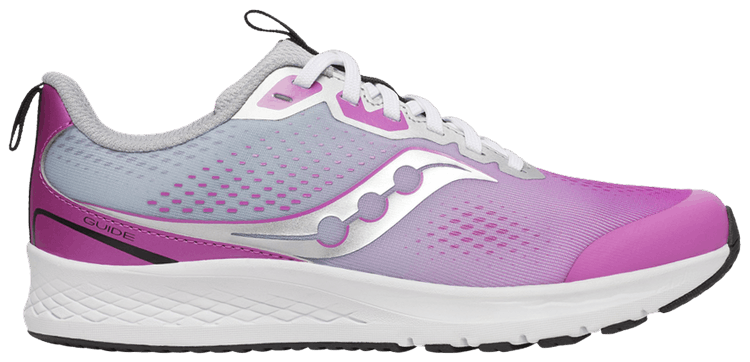 Saucony Guide 16 Big Kid Grey Berry