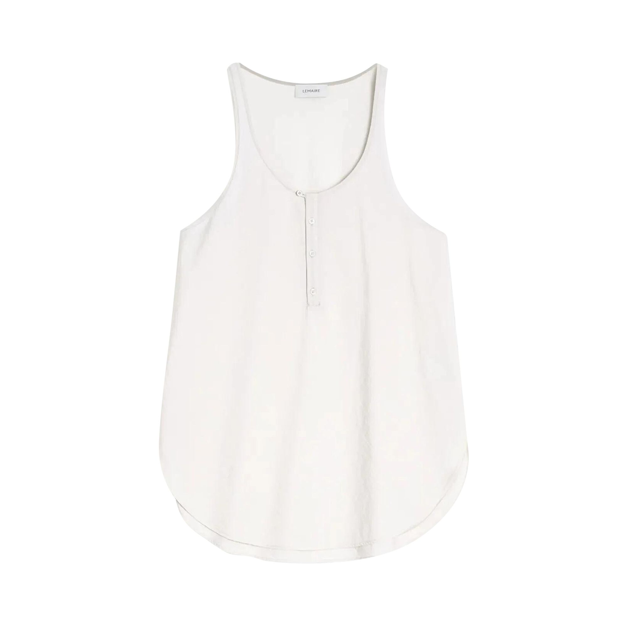 Pre-owned Lemaire Bias Cut Tank Top 'creamy White' | Women's Size 36