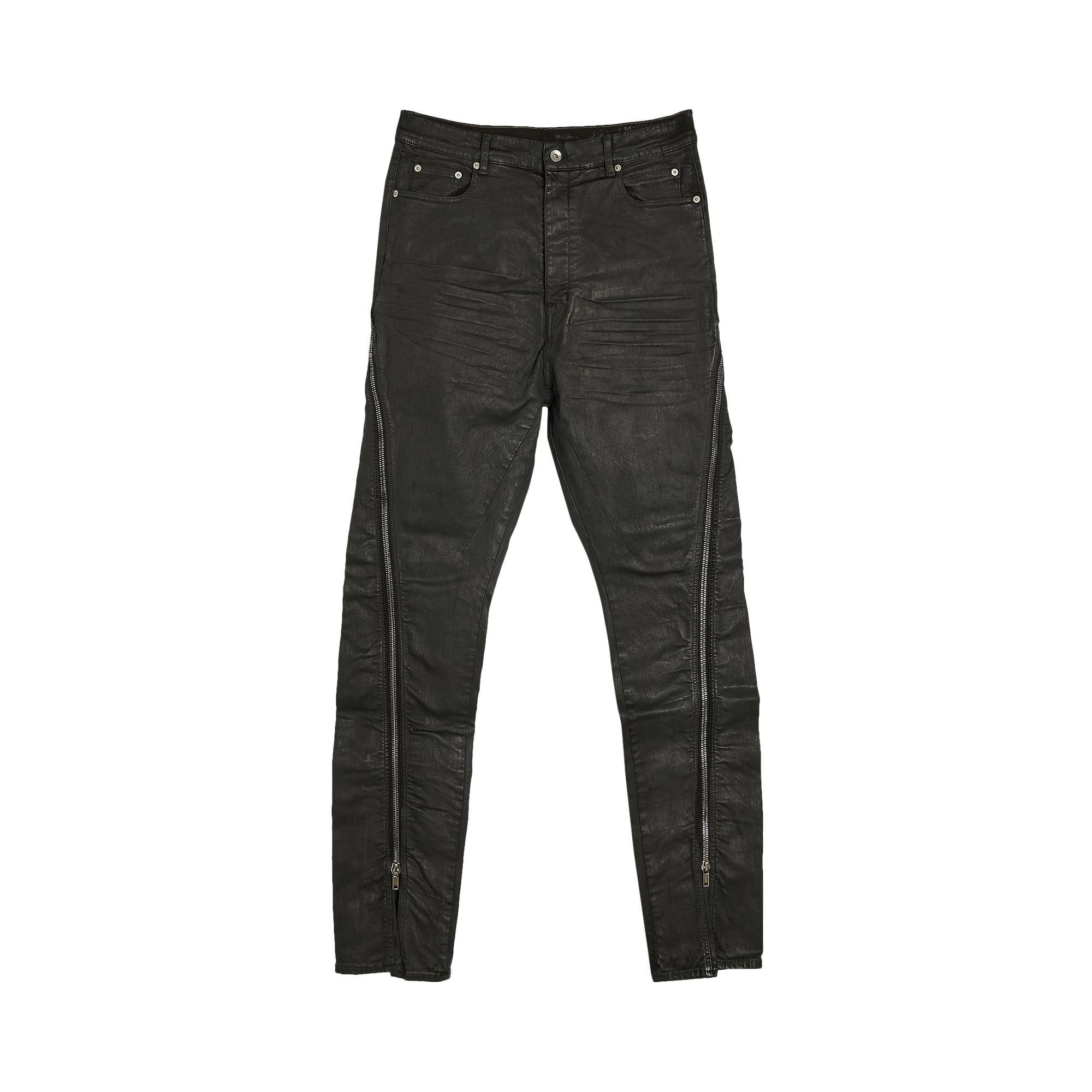 Pre-owned Rick Owens Drkshdw Bolan Banana Trouser 'black Wax' | Men's Size 34