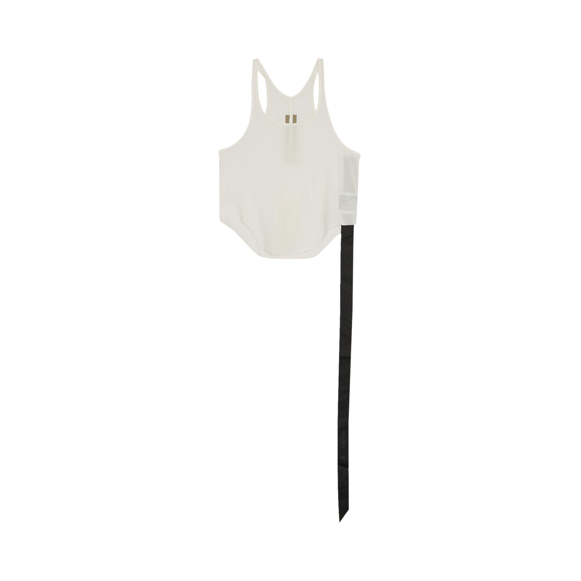 Pre-owned Rick Owens Drkshdw Cropped Basic Tank Top 'milk' | White | Women's Size M