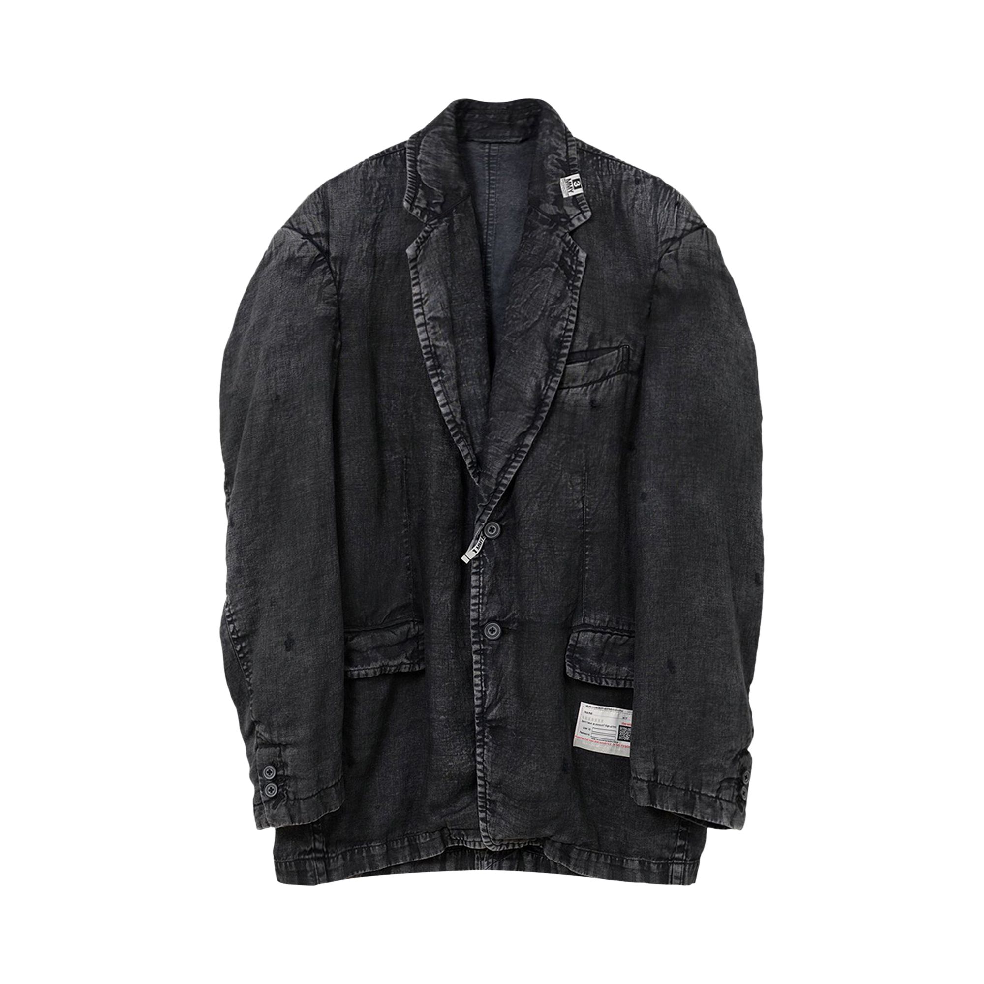 Pre-owned Miharayasuhiro Maison Mihara Yasuhiro Aged Jacket 'black' | Men's Size 48