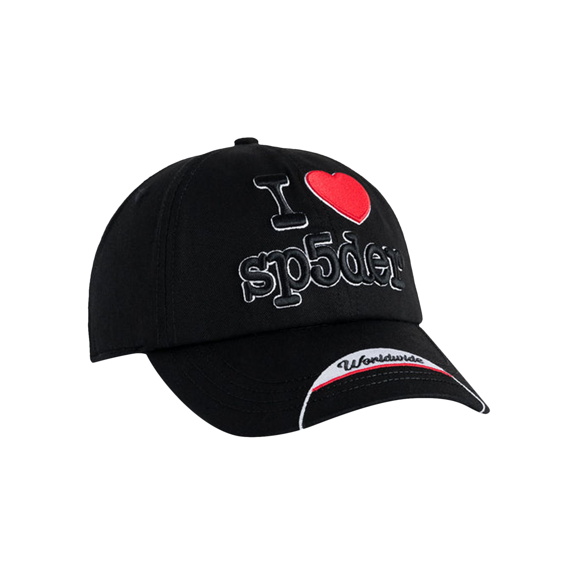 Pre-owned Sp5der Souvenir 6-panel Hat 'black' | Men's Size Onesize