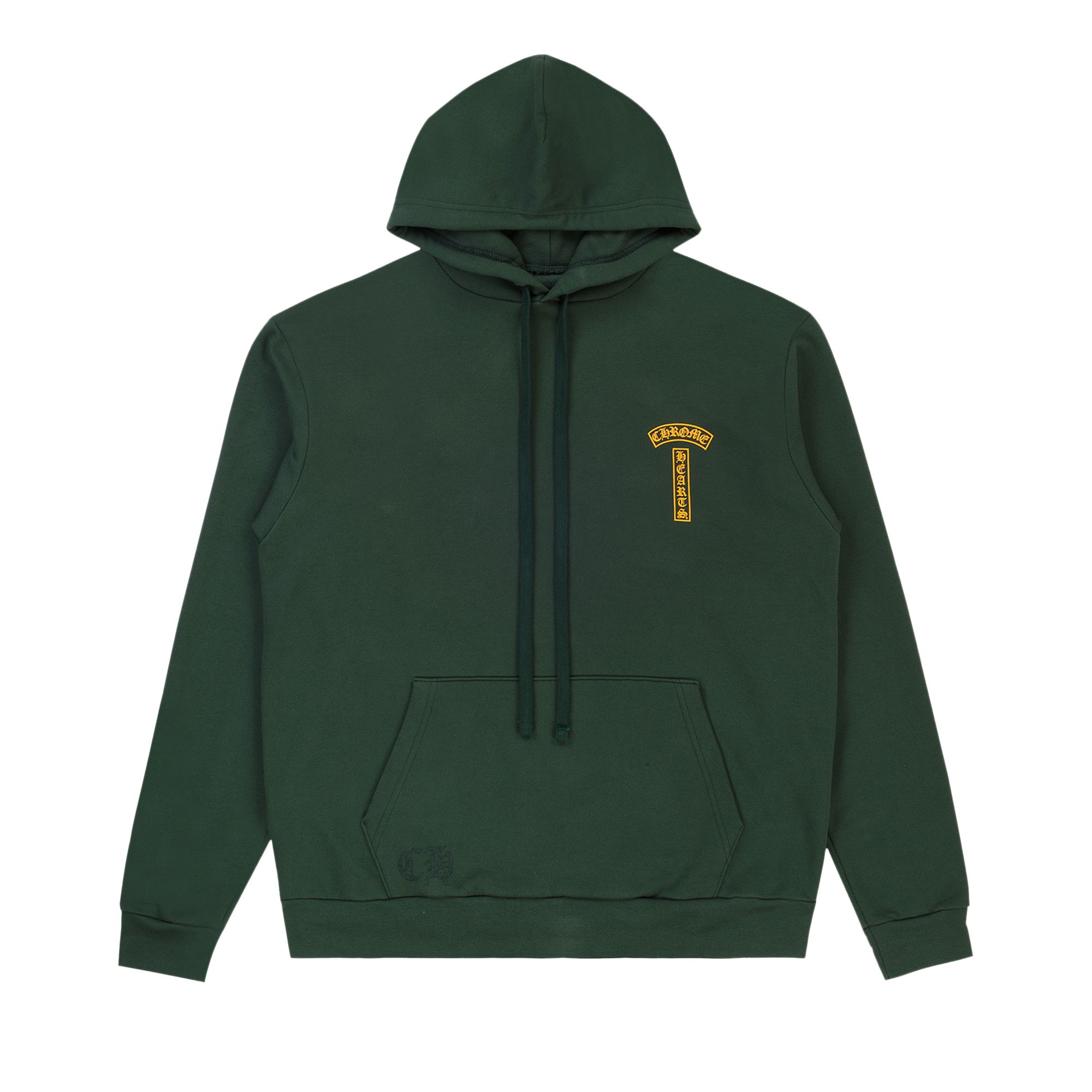 Pre-owned Chrome Hearts T Bar Sweatshirt 'green/gold' | Men's Size Xxl