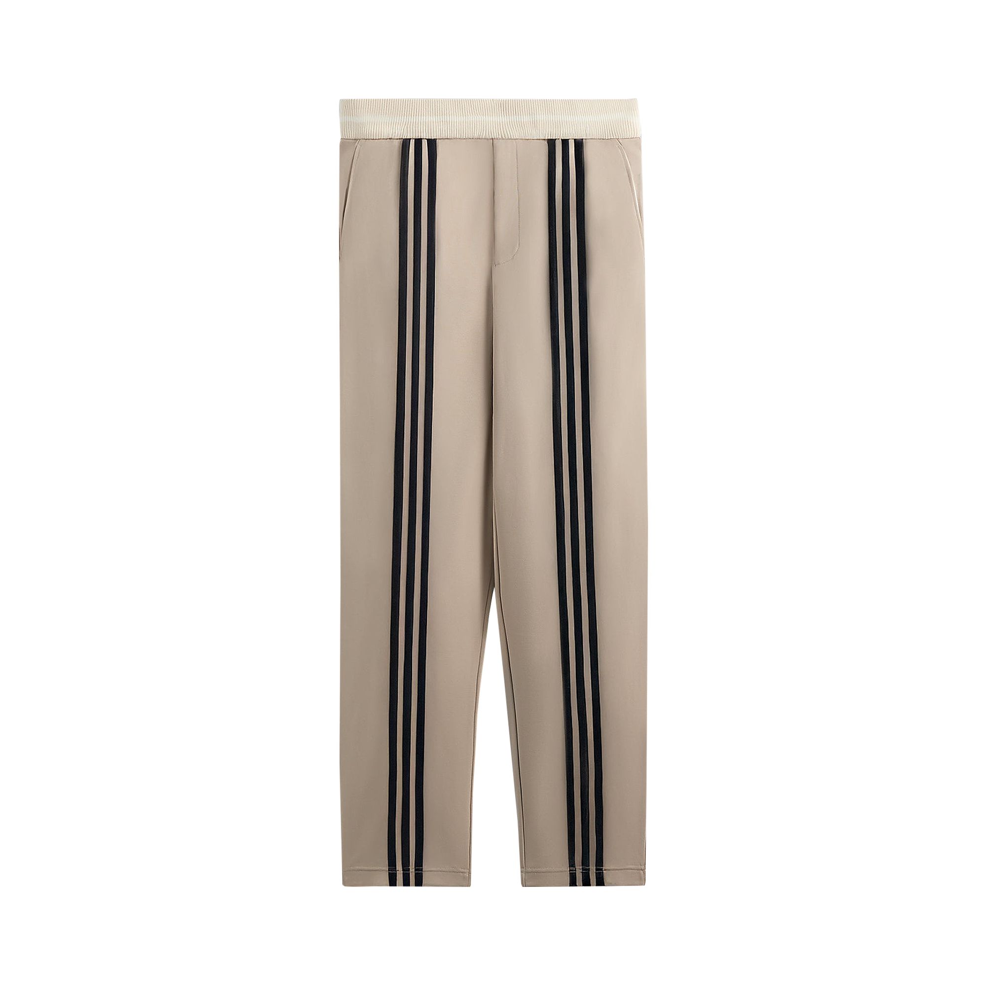Pre-owned Kith For Adidas Football Track Pant  'beige' | Tan | Men's Size S In Brown