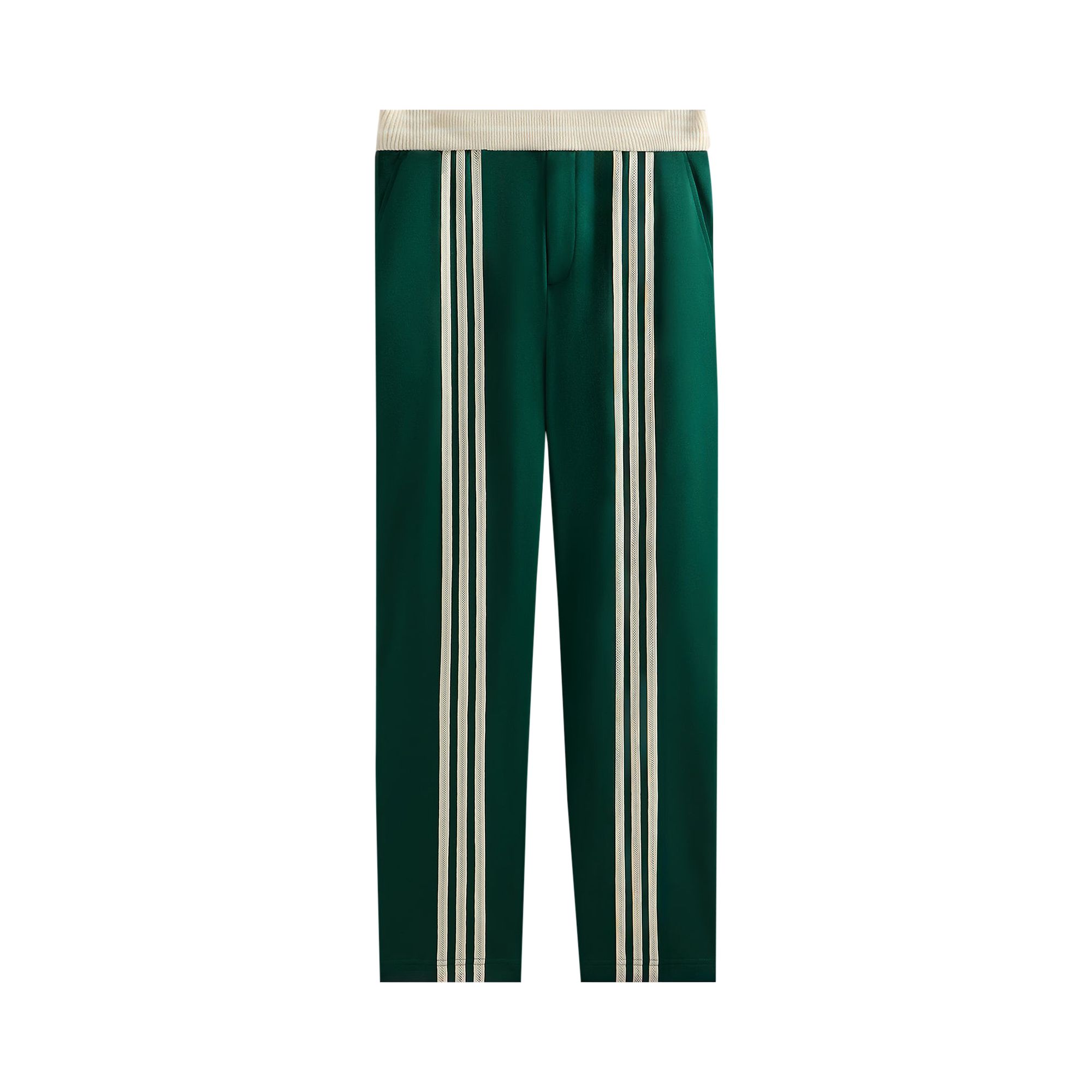 Pre-owned Kith For Adidas Football Track Pant  'green' | Men's Size M
