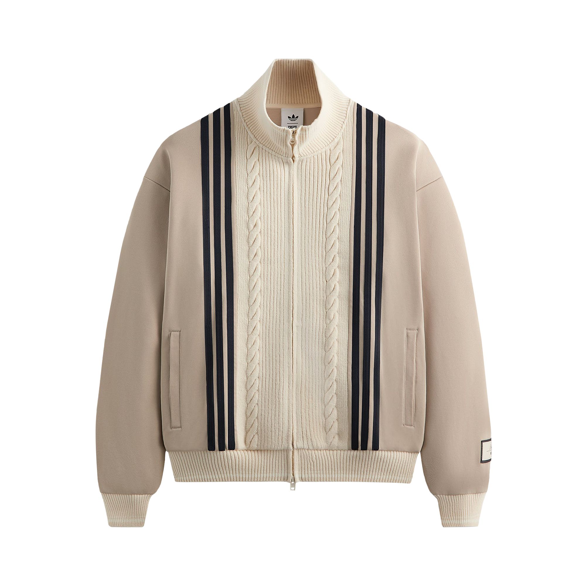 Pre-owned Kith For Adidas Football Track Suit Top  'beige' | Tan | Men's Size Xl