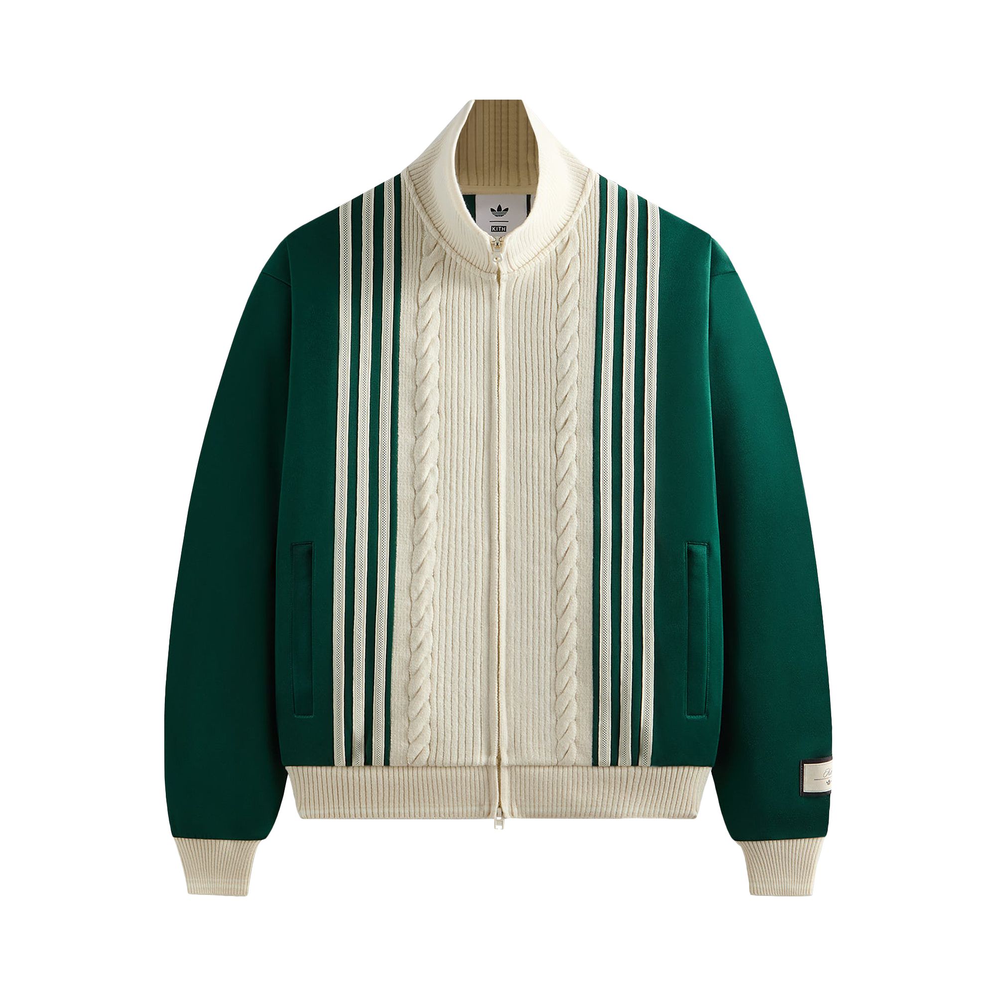 Pre-owned Kith For Adidas Football Track Suit Top  'green' | Men's Size Xl