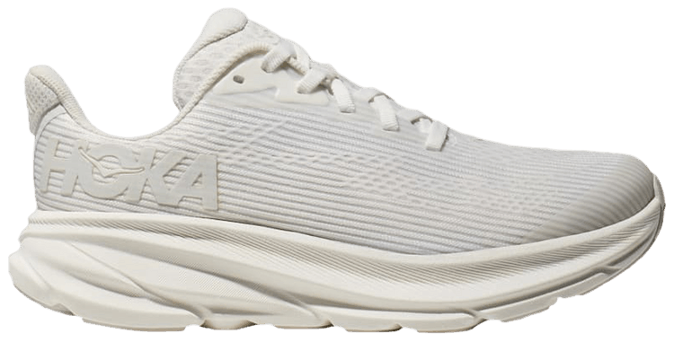HOKA Clifton 9 Kids White Frost