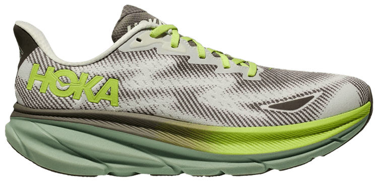 HOKA Clifton 9 GORE TEX Slate Aloe Vera