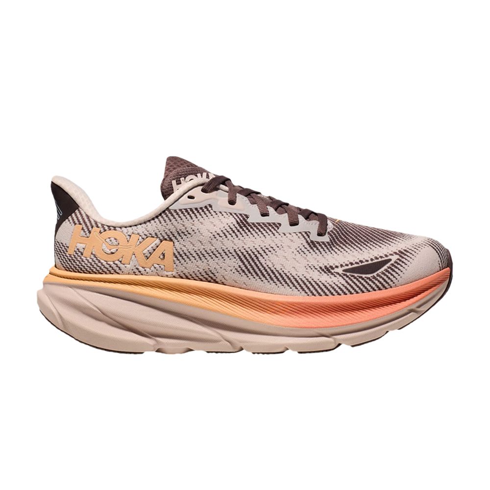 Pre-owned Hoka Wmns Clifton 9 Gore-tex 'cosmic Pearl Smoky Quartz' | Pink | Women's Size 9.5