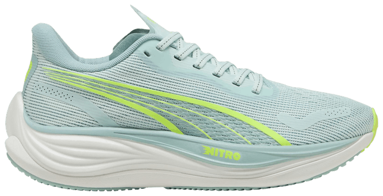 Puma Wmns Velocity Nitro 3 Peaceful Blue Yellow Alert