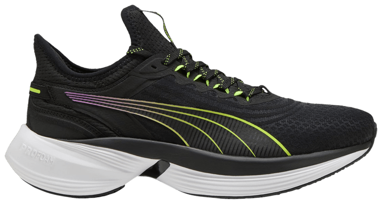 Puma Conduct Pro Black Yellow Alert