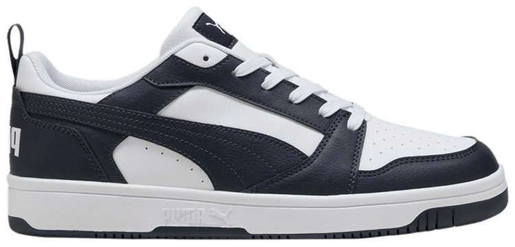 Puma Rebound V6 Low White New Navy