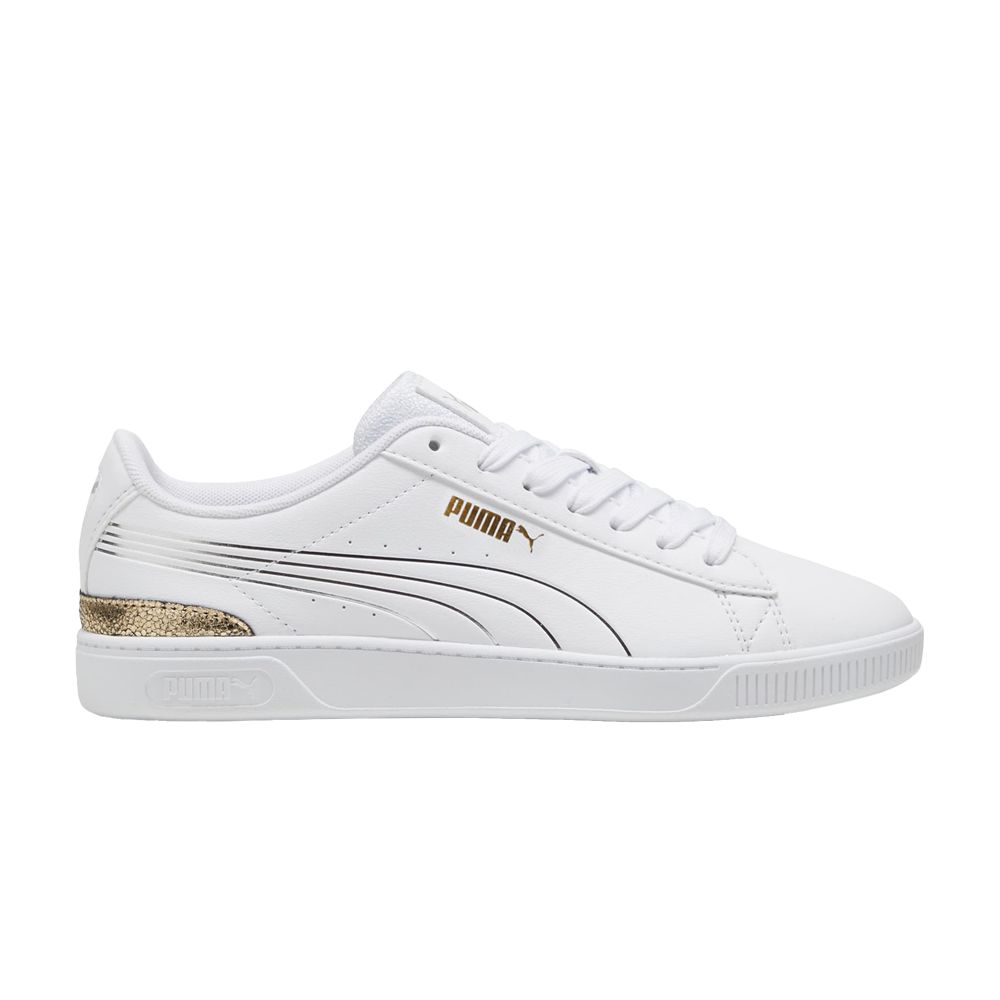 Puma Wmns Vikky V3 Metallic Shine 'White Gold' | Women's Size 10 - 395085-01