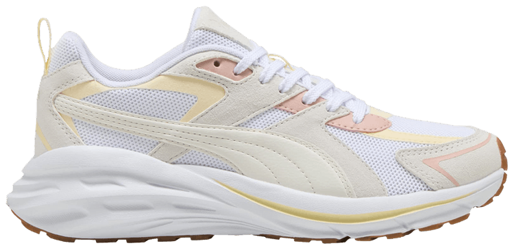Puma Hypnotic LS White Vapor Grey Rose Quartz