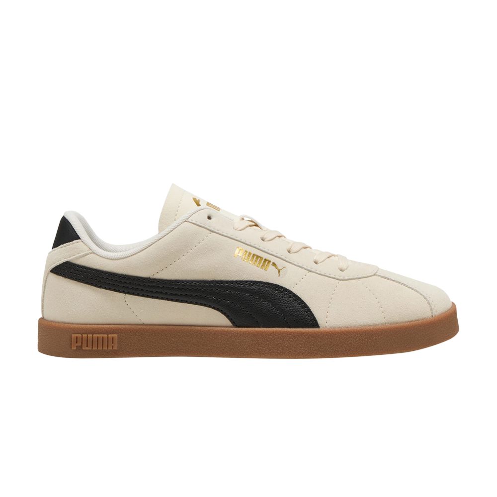 Puma Club 2 'Alpine Snow Black' | Cream | Men's Size 7 - 397444-07