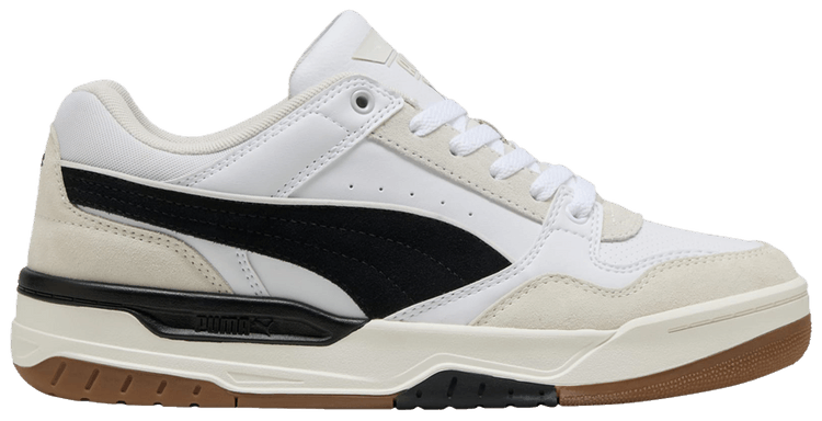 Puma Rebound Retro White Black Feather Grey