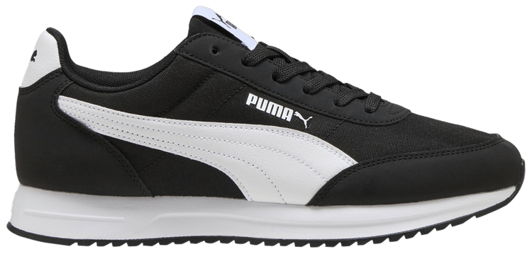 Puma R78 Lightwind Black White