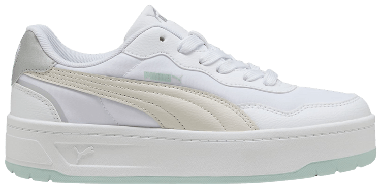 Puma Wmns Court Lally Skye Aqua Metallics White Feather Grey Peaceful Blue