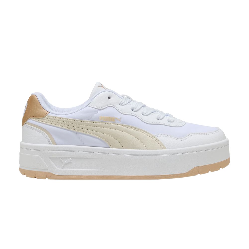 Puma Wmns Court Lally Skye 'Aqua Metallics - White Alpine Snow' | Women's Size 9 - 401613-02